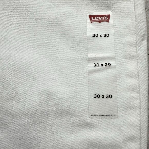 NEW Levi’s 311 Shaping Skinny Jeans 30x30 (Medium) - White - Picture 3 of 9